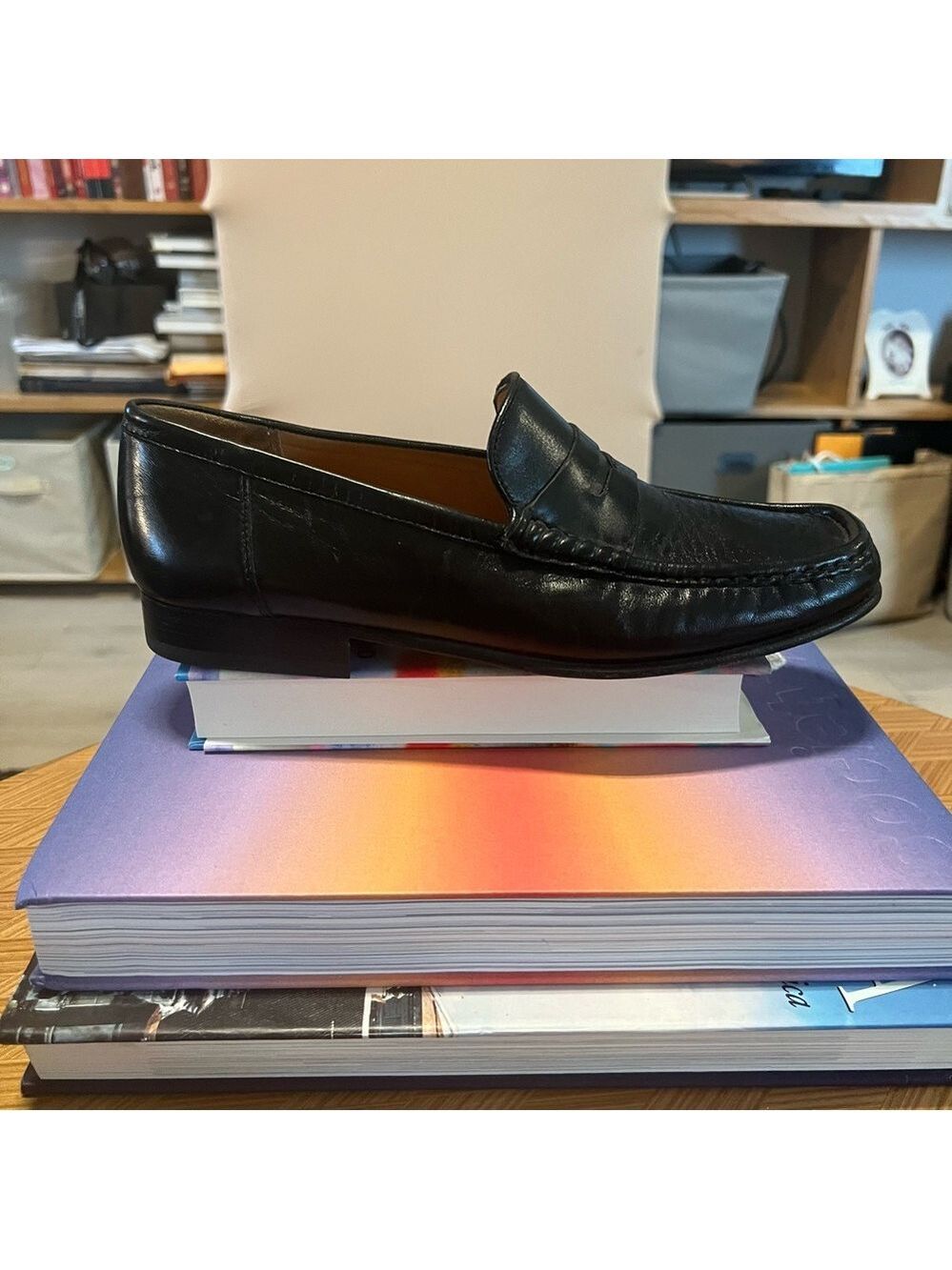 Bally Classic Black Slip-On Loafers Elegant Design (Gently worn) - Picture 12 of 12